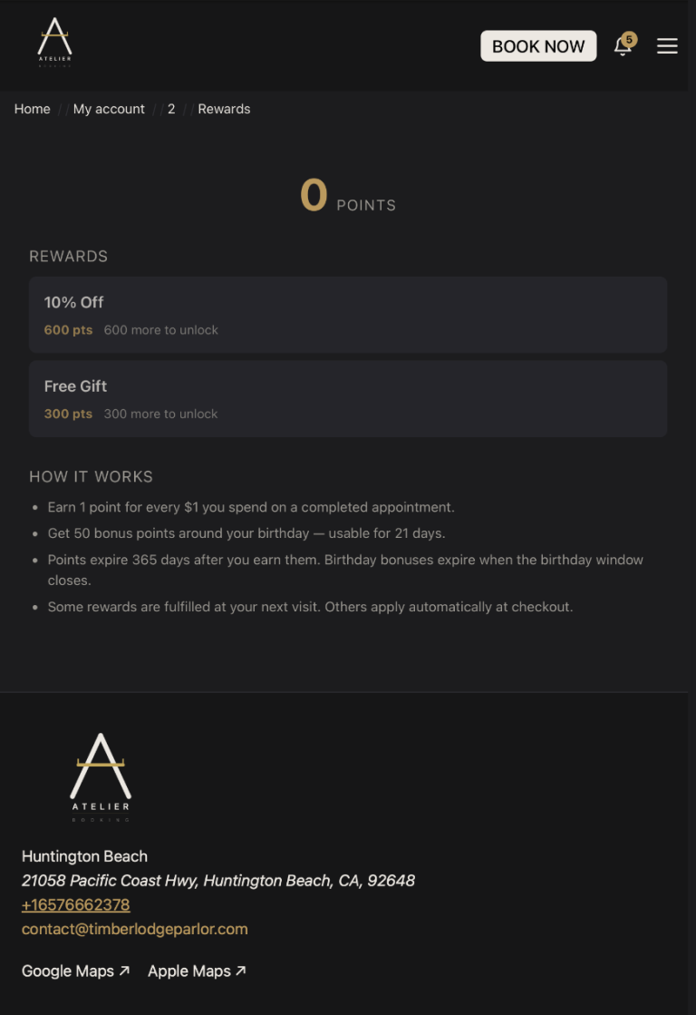 Customer rewards