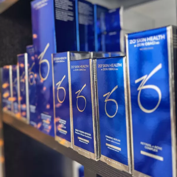 ZO Skin Health medical-grade skincare on the retail shelf