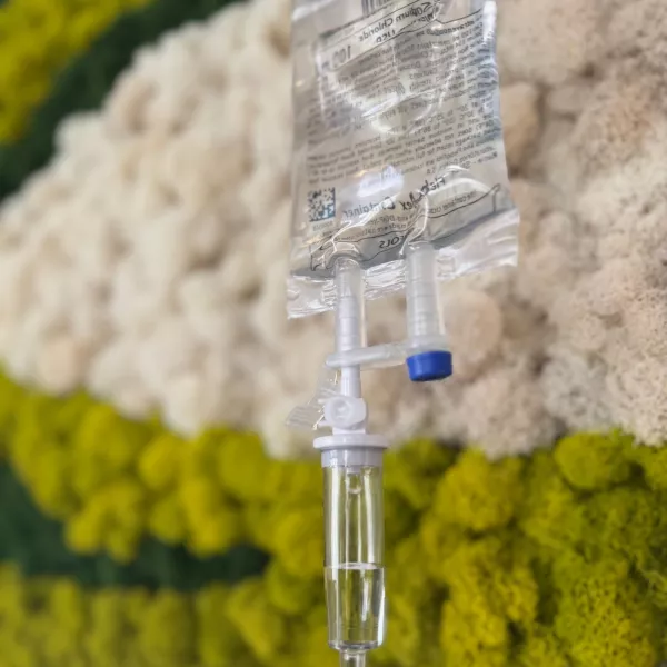 IV hydration in the Vanity Compound Wellness Center