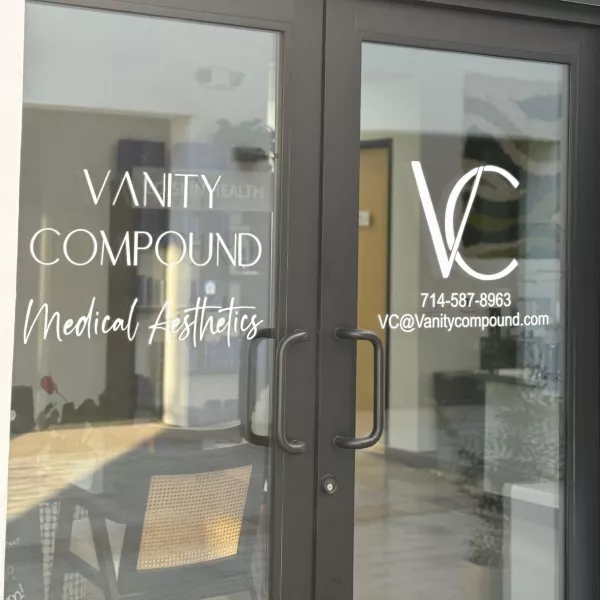 The Vanity Compound team outside the Peter's Landing suite